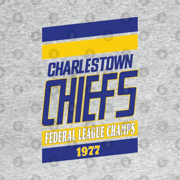 Slap Shot Charlestown Chiefs Hockey 1977 by LocalZonly